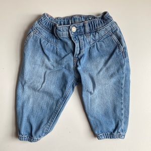 Gap Baby Bubble Jeans 6-12MO